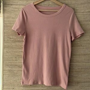 NWOT A New Day pale pink SS T-shirt.